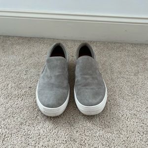 Steve Madden Grey Suede Shoes